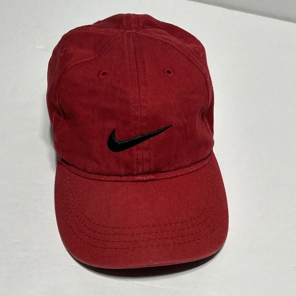 Nike Red Toddler Kids Hat Adjustable Ball Cap Baseball